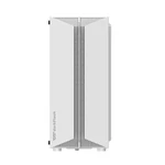 Kép 3/7 - Darkflash DK151 LED-es számítógépház + 3 RGB ventilátor (fehér)