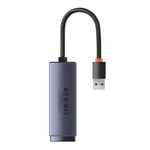 Kép 2/7 - Baseus Lite Series USB-RJ45 hálózati adapter, 1000 Mbps (szürke)