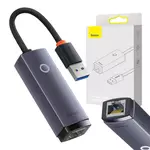 Kép 7/7 - Baseus Lite Series USB–RJ45 hálózati adapter, 1000 Mbps (szürke)