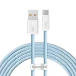 Kép 2/6 - USB – USB-C Baseus Dynamic Series kábel, 100W, 2m (kék)