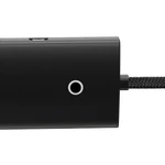 Kép 5/7 - Baseus Lite Series 4 az 1-ben hub, USB - 4x USB 3.0, 25 cm (fekete)