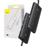 Kép 7/7 - Baseus Lite Series 4 az 1-ben hub, USB - 4x USB 3.0, 25 cm (fekete)