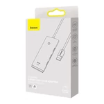 Kép 6/6 - Baseus Lite Series 4 az 1-ben USB Hub - 4x USB 3.0, 25 cm (fehér)