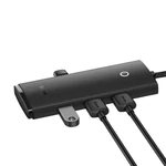 Kép 4/7 - Baseus Lite Series 4 az 1-ben hub, USB-C - 4x USB 3.0 + USB-C, 25cm (fekete)