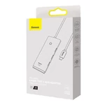 Kép 6/7 - Baseus Lite Series 4 az 1-ben hub, USB-C - 4x USB 3.0 + USB-C, 25cm (fekete)