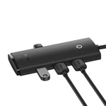 Kép 3/6 - Baseus Lite Series 4 az 1-ben hub, USB-C - 4x USB 3.0 + USB-C, 1m (fekete)