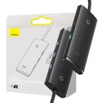 Kép 6/6 - Baseus Lite Series 4 az 1-ben hub, USB-C - 4x USB 3.0 + USB-C, 1m (fekete)