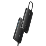 Kép 5/7 - Baseus Lite Series 6 az 1-ben hub, USB-C - 2x USB 3.0 + USB-C PD + HDMI + SD/TF (fekete)