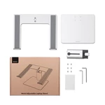 Kép 7/14 - Baseus Laptop állvány 11-17", állítható (ezüst)