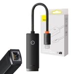 Kép 1/9 - Baseus Lite sorozat USB-C - RJ45 hálózati adapter (fekete)