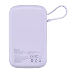 Kép 3/7 - Powerbank Baseus Qpow Pro Lightning kábellel, USB-C, USB, 10000mAh, 20W (lila)