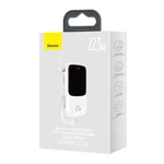 Kép 6/6 - Powerbank Baseus Qpow Pro USB-C kábellel, USB-C, USB, 10000mAh, 22.5W (fehér)