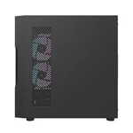 Kép 3/6 - Darkflash DK431 Mesh számítógépház + 4 ARGB ventilátor (fekete)