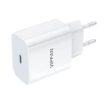 Kép 5/7 - VFAN E04 fali töltő, USB-C, 20W, QC 3.0 + Lightning kábel (fehér)
