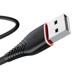 Kép 2/2 - USB-USB-C kábel VFAN Anti-Break X01, 3A, 1m (fekete)