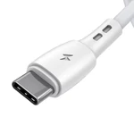 Kép 2/3 - USB és USB-C kábel VFAN Racing X05, 3A, 3m (fehér)