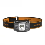 Kép 1/2 - Superfire HL75-X fejlámpa, 220lm, USB