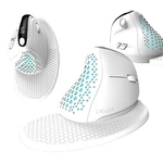 Kép 4/4 - Delux M618XSD BT+2.4G RGB vezeték nélküli ergonomikus egér (fehér)