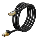 Kép 3/6 - Baseus Ethernet RJ45 hálózati kábel, 10Gbps, 1,5m (fekete)