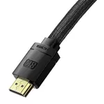 Kép 4/7 - Baseus High Definition HDMI kábel 0,5m, 8K (fekete)