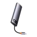 Kép 5/8 - Baseus Metal Gleam Series 8 az 1-ben hub, USB-C - 3x USB 3.0 + HDMI + USB-C PD + microSD/SD + VGA