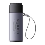 Kép 3/8 - Baseus Lite Series SD/TF memóriakártya olvasó, USB (szürke)