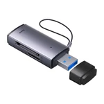 Kép 4/8 - Baseus Lite Series SD/TF memóriakártya olvasó, USB (szürke)