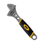 Kép 2/3 - Deli Tools EDL30108 Állítható csavarkulcs, 8" (ezüst)