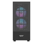 Kép 1/6 - Darkflash A290 Gépház 3 ventillátorral (fekete)