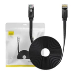 Kép 1/7 - Baseus Ethernet RJ45 hálózati kábel, 1Gbps, 15m (fekete)