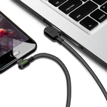 Kép 4/6 - USB-ről USB-C-re hajlított kábel Mcdodo CA-5280 LED, 1,2m (fekete)