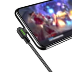 Kép 5/6 - USB-ről USB-C-re hajlított kábel Mcdodo CA-5280 LED, 1,2m (fekete)