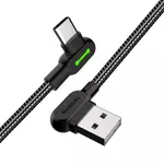 Kép 3/4 - USB to USB-C cable Mcdodo CA-5280 LED, 1.8m (black)