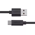 Kép 1/3 - USB to USB-C cable Choetech AC0002, 1m (black)