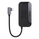 Kép 6/10 - Baseus PadJoy 4 az 1-ben hub, USB-C - USB 3.0 + HDMI + USB-C PD + mini jack 3,5 mm (szürke)