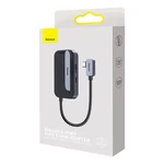 Kép 8/10 - Baseus PadJoy 4 az 1-ben hub, USB-C - USB 3.0 + HDMI + USB-C PD + mini jack 3,5 mm (szürke)