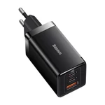 Kép 2/8 - Baseus GaN5 Pro Töltő, 2xUSB-C + USB, 65W (fekete)