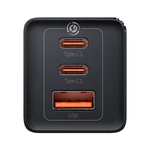 Kép 3/8 - Baseus GaN5 Pro Töltő, 2xUSB-C + USB, 65W (fekete)
