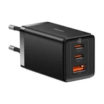Kép 6/8 - Baseus GaN5 Pro Töltő, 2xUSB-C + USB, 65W (fekete)