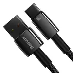 Kép 3/9 - Baseus Tungsten Gold USB - USB-C Kábel, 100W, 1m (fekete)