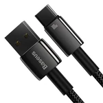 Kép 5/9 - Baseus Tungsten Gold USB - USB-C Kábel, 100W, 2m (fekete)