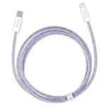 Kép 3/6 - Baseus Dynamic 2 series USB-C - Lightning töltőkábel, adatkábel, 20W, 1m (lila)