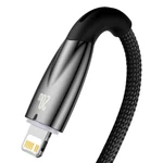 Kép 4/6 - Baseus Glimmer USB-C - Lightning töltőkábel, 20W, 2m (fekete)