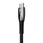 Kép 4/6 - Baseus Glimmer USB-A - USB-C töltőkábel, 100W, 2m (fekete)