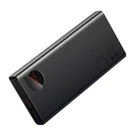 Kép 5/7 - Baseus Adaman Metal Powerbank, 20000mAh, 2xUSB, USB-C, Lightning, microUSB  22.5W (fekete)