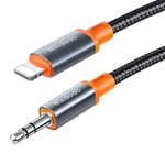 Kép 2/4 - Mcdodo CA-0780 Lightning to 3.5mm AUX mini jack cable, 1.2m (black)