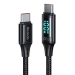 Kép 2/4 - USB-C-USB-C Mcdodo kábel CA-1100, 100W, 1,2m (fekete)