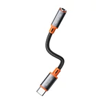 Kép 3/4 - USB-C to AUX mini jack 3.5mm audio adapter Mcdodo CA-7561, DAC, 0.11m (black)