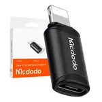 Kép 5/5 - USB-C to Lightning adapter, Mcdodo OT-7680 (black)