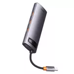 Kép 8/10 - Baseus StarJoy 8 az 1-ben Hub, USB-C - 3x USB 3.1 + HDMI + USB-C PD + RJ45 + micro SD/SD